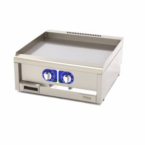 Piastra Grado Commerciale - Liscio - Unità Doppia - Profondità 60cm - Elettrico - 400V