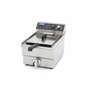 Friggitrice - 16L - 1 Cestello - con Rubinetto di Scarico