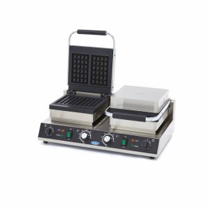 Piastra per Waffle - 4 Pezzi - Quadrato - Doppio