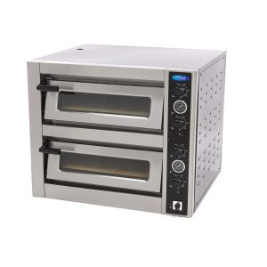 Forno per Pizza - adatto a 4 Pizze di Ø30cm - 2 Camere