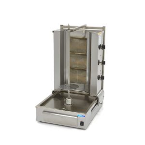 Griglia Kebab - 3 Bruciatori - 40kg di Carne - Gas