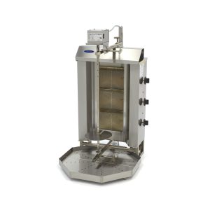Griglia Kebab - 3 Bruciatori - 30kg di Carne - Gas