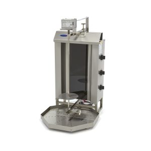 Griglia Kebab - 3 Bruciatori - 30kg di Carne - Elettrico