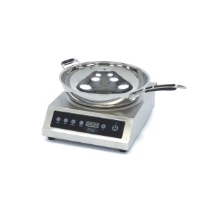 Piano Cottura Wok - Anello di Cottura Ø28cm - 3500W - Induzione
