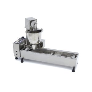 Macchina per Ciambelle - 450 Ciambelle/ora - Automatica - Friggitrice con Sistema di Rotazione
