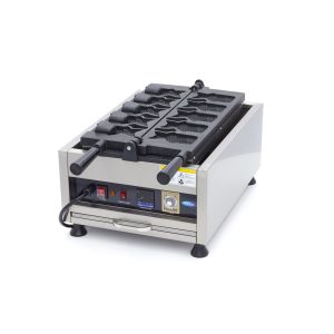 Piastra per Waffle - 5 Forme di Taiyaki / Pesce - Ruotabile - Digitale