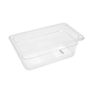 Contenitore Gastronorm - 1/4 GN - Profondità 10cm - Policarbonato - immagine 1