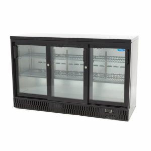 Frigo per Bevande - 3 Porte Scorrevoli - 6 Ripiani Regolabili