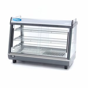Espositore Riscaldato per Alimenti - 136L - 91,5cm - 3 Ripiani