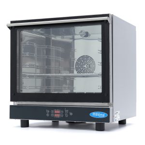 Forno a Vapore Combinato - adatto a 5 Teglie (1/1 GN / 60 x 40 cm) - Display Digitale - 400V