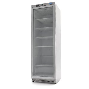 Congelatore - 400L - Acciaio Inox - con Porta in Vetro