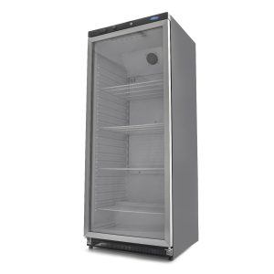 Frigorifero - 600L - Nero - con Porta in Vetro