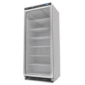 Congelatore - 600L - Nero - con Porta in Vetro