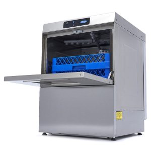 Lavastoviglie - 50 x 50cm - con Pompa Brillantante - Display Digitale - 400V
