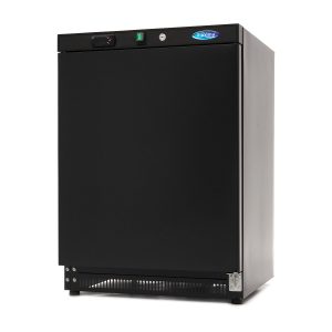 Congelatore - 200L - 2 Ripiani Fissi - Nero