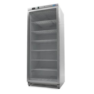 Congelatore - 600L - Acciaio Inox - con Porta in Vetro