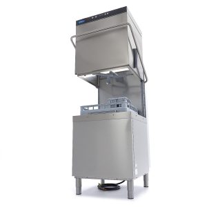 Lavastoviglie a capote - 50x60cm - con pompe di risciacquo e sapone - 400V