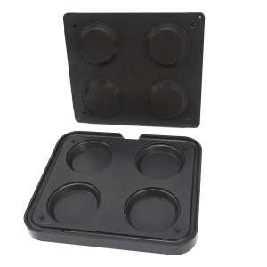 Stampo Tartelette - Tondo - 124/100 mm - 4 pezzi