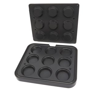 Stampo Tartelette - Tondo - 89/65 mm - 9 pezzi