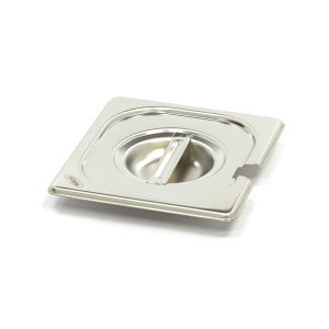 Coperchio Gastronorm - 1/6 GN - Acciaio Inox - con Incavo
